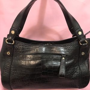 Black Leather Purse